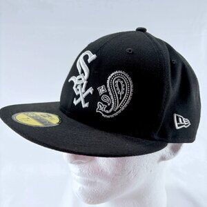 MLB New Era 59Fifty Chicago White Sox Paisley Patchwork Underbill Fitted 7 1/2